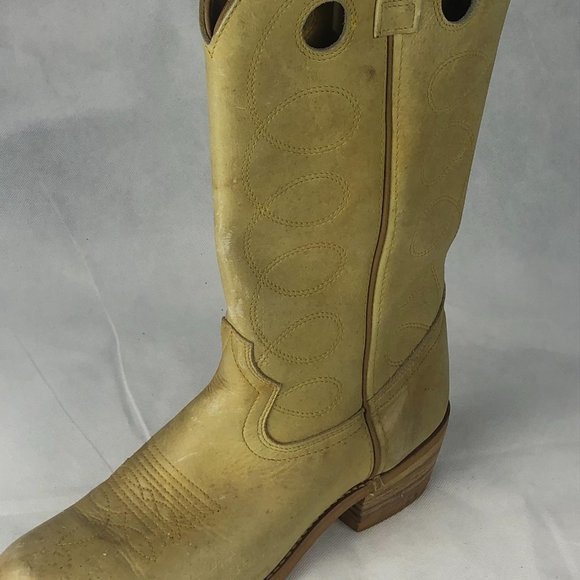 Pure Leather Boots Size 10D  Rare Beautiful Color main image 4